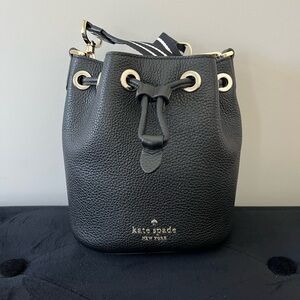 Kate Spade Rosie Bucket Bag Small Black